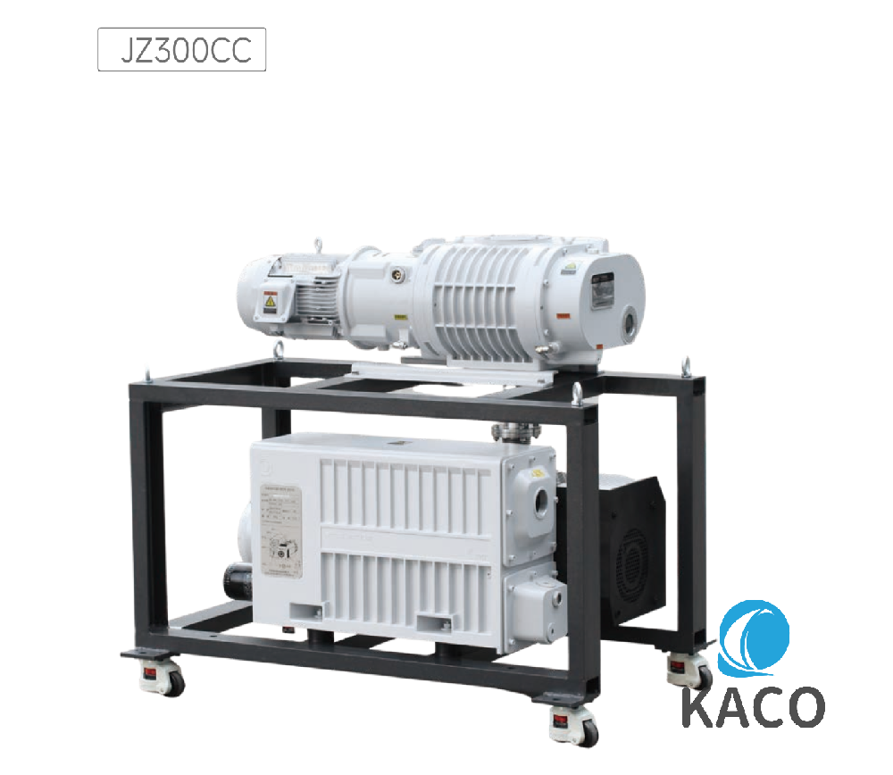 鲍斯罗茨式真空泵机组JZ300CC组合SRV300B单级油旋片泵和BSJ300L罗茨增压真空泵